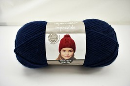 Loops & Threads Impeccable Medium Weight Acrylic Yarn - 1 Skein Color Navy - £6.01 GBP