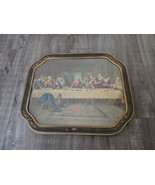 Antique Print THE LAST SUPPER Gold Ornate Wood Framed LARGE Vintage - $4,562.73 MXN