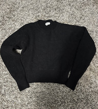 Lulu Sidonio Molly Bracken Black Sweater Size L - £12.83 GBP