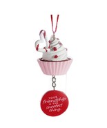 Hallmark Friendship Pink Cupcake Ornament Valentines Best Friend Baking ... - $4.99
