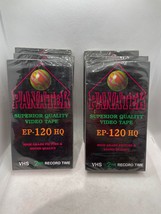 Lot Of 6 - Panatek EP-120 Hq - Recordable Vhs - 2 Hrs - New Old Stock!! - $19.79