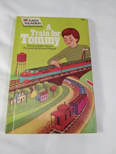 A Train for Tommy~ Wonder Books Easy Reader 1962 - $4.46