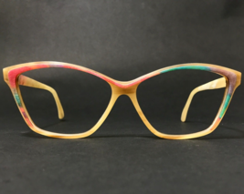 Vintage NOMIS Eyeglasses Frames 19-4/060 Buffalo Horn Brown Green Red 57-15-135 - £291.58 GBP