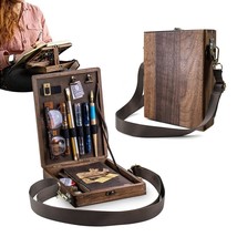 ArtEase Portable Wooden Desktop Easel with Storage Box - Multi-Function ... - $1,420.73 MXN