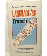 ES Educational Services LANGUAGE/30 FRENCH FRANCAIS Two Audio Cassettes - £7.76 GBP