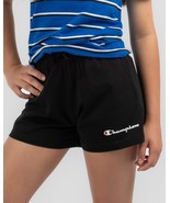 CHAMPION Girls&#39; Black Logo Shorts  Age Medium - 9/10 years (fm112-15) - $19.50