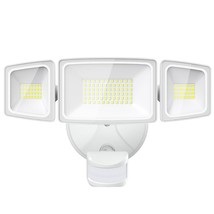 65W Led Flood Light Motion Sensor Outdoor, 6500Lm Led Security Light With Three  - £70.60 GBP