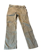 Carhartt Pants Mens 34x30 Relaxed Fit Brown Carpenter Cargo Workwear B32... - £17.60 GBP
