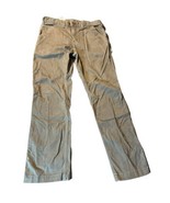 Carhartt Pants Mens 34x30 Relaxed Fit Brown Carpenter Cargo Workwear B32... - £17.33 GBP