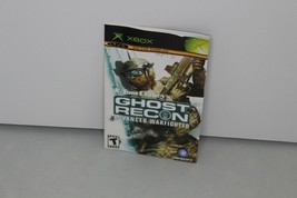 Tom Clancy's ghost recon advanced warfighter xbox instruction manual no game - $3.96