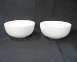 NEW Mikasa NELLIE Set of 2 Cereal Bowls 5.8&quot; Bone China White - $23.75