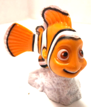 Nemo Clown Fish Cake Topper Finding Nemo Figure Orange White Disney Pixar Vinyl - £3.89 GBP