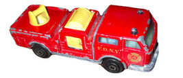 Majorette Pompier ECH 1/100 No. 207 Vintage NY Fire Dept. Small Die Cast... - £2.21 GBP