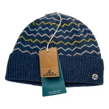 Prana Hat Youth Boy One Size Winter Beanie  Wool Blue Green Shades New - £16.49 GBP