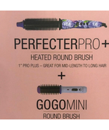 Calista Perfecterpro Heated Round Brush + GoGo Mini brush (Iris Purple) 1” - £55.02 GBP