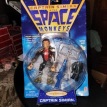 New Mattel Captain Simian &amp; The Space Monkeys Riffle Shots Figure dent i... - $21.58
