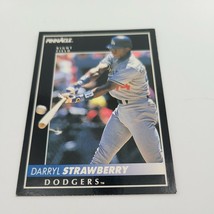 1992 Score Darryl Strawberry #80 Pinnacle Los Angeles Dodgers Baseball Card - £0.78 GBP