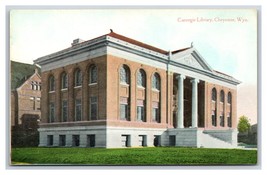 Carnegie Library  Building Cheyenne Wyoming WY UNP DB Postcard P20 - £2.32 GBP