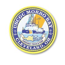 4&quot; Coast Guard Uscgc Morro Bay Cleveland , Oh Hook &amp; Loop Patch - £6.40 GBP