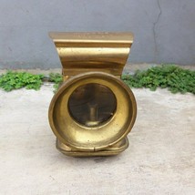 Brass golden color or golden black oil lamp kerosene lantern for vintage... - $85.00
