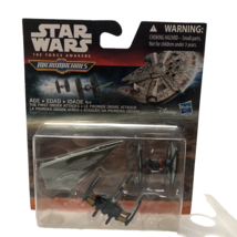 Star Wars Micro Machines 3-Pack The First Order Attacks Poe X-Wing Tie Fighter - £7.33 GBP