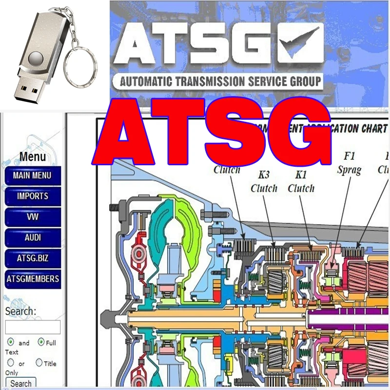 Newest ATSG 2017 Auto repair software Scan Tool Automatic Transmissions Service  - $99.19