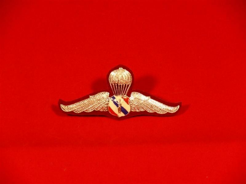 Original Thai Police jump Tower Training School Wing Badge Thailand Poli... - $8.60