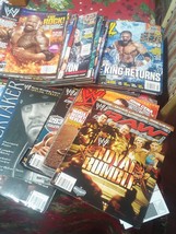 WWF WWE Wrestling Magazine Bulk LOT OF 5 WWF WWE Vintage Magazines - $35.99