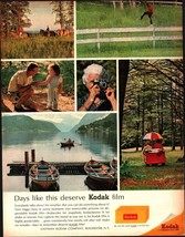 Kodak Film DAYS LIKE THIS Original Print Ad from Magazine Vintage 1964 C5 - $25.98