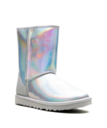 Ugg Women&#39;s Classic Short Iridescent Holographic - Glacier Grey sz 7 New... - $146.34 CAD