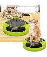 Mouse Catch Cat Toy Groomer Scratch Pad Pet Fun Kitten Interactive Playt... - $17.55 CAD