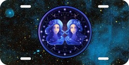 GEMINNI ZODIAC HOROSCOPE ASTROLOGY NOVELTY METAL LICENSE PLATE 2D - $12.82