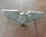 USAF Mini Basic Astronaut Wings Lapel Pin Badge 1.25 inches - £4.41 GBP