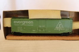 HO Scale Athearn 50&#39; Box Car, Evergreen Freight, Green, #2503 Built ** - £23.46 GBP