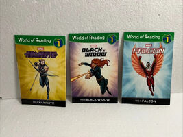 World Of Reading Level 1 - Marvel - Falcon, Hawkeye &amp; Black Widow - $9.89