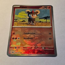 Pokemon TCG Litleo 015/131 Prismatic Evolutions Master Ball Reverse Holo - $7.99