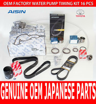 Factory New Lexus GS400 Oem Complete Timing Belt Kit W/ Water Pump &amp; Drive Belt - £246.57 GBP