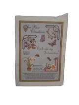 Sue Box Creations Machine Embroidery Design CD Favorites Flower Bees - £11.58 GBP