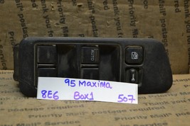 1995-1999 Nissan Maxima Master Switch OEM Door Window Lock Box 1 507-8E6 - £6.31 GBP