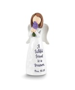 A Faithful Friend Proverbs 18:24 Resin Angel Statue - $34.19 CAD
