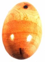 Lukman Fair Trade Large Size Wood Egg Shaker Unpainted (16.5Cm Circumfer... - £15.58 GBP