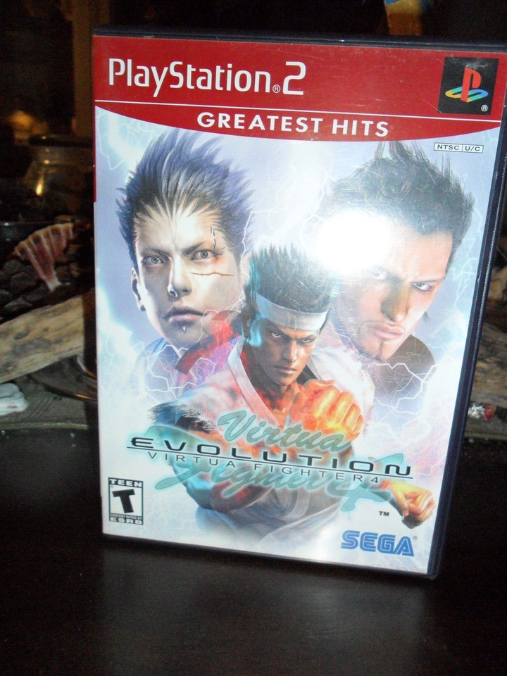 Virtua Fighter 4 Evolution ~ Sony PlayStation 2 PS2 2003 Fighting 2 Players Sega - $9.70