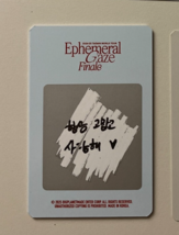 TAEMIN Official Trading Letter Card 2025 World Tour &#39;Ephemeral Gaze Fina... - $3.04