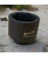 1&quot; Drive 85mm Jumbo  Deep Impact Socket 6 Point Cr-Mo Machinery HD Metri... - $947.53 MXN