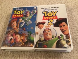 Toy Story 1 &amp; 2 VHS Tapes - £7.82 GBP