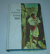Vtg 1972 The Childrens Living Bible Hardcover Illust Richard &amp; Frances Hook - £42.83 GBP