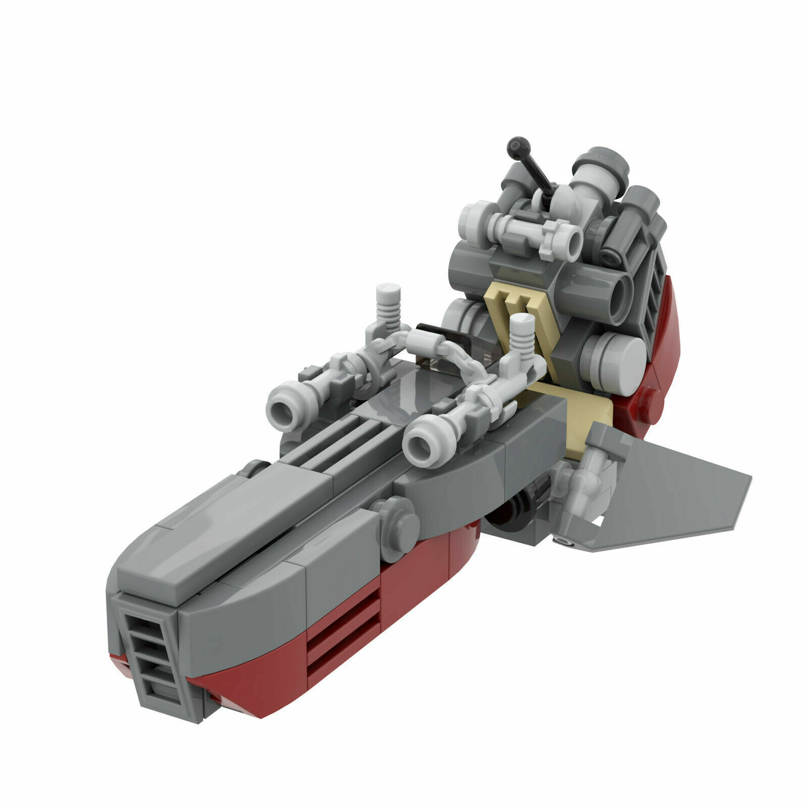 Speeder Bike BARC Speeder Model  Toys Set 104 Pieces Kids - $9.63