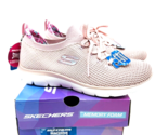Skechers Summits Merry Garden Faux Lace Washable Mesh Sneakers - ROSE , ... - £21.50 GBP