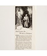 1934 Galion Cryptorium Mausoleum Casket Advertisement Coffin Ephemera - $19.99