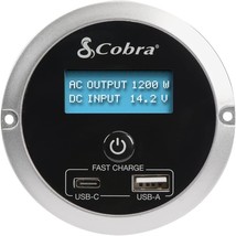 Cobra Cpialcdg1 Remote Controller: Black, 4 Mounting Options, 2 Usb Ports, - £47.35 GBP